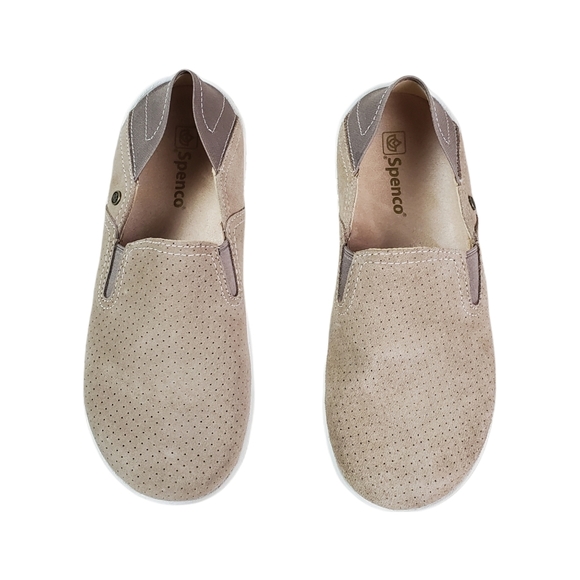 Spenco Womens Tan Suede Leather Sterling Convertible Slip On Shoes Size 7.5 - Picture 2 of 12